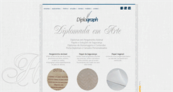 Desktop Screenshot of diplograph.com.br